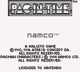 Pac-In-Time (Europe) (SGB Enhanced)